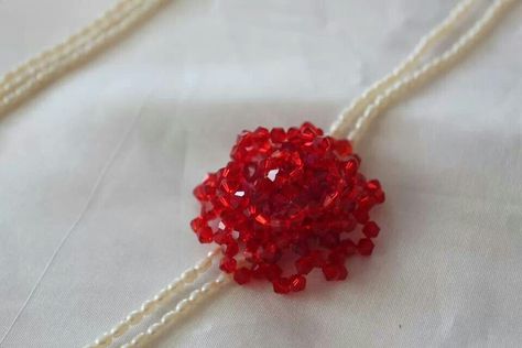 . Beads Jewelry Making Tutorials, Flower Beading, Diy Beading, Beading Jewelery, Beading Techniques, Seed Bead Tutorial, Beading Tutorial, Beading Projects, Beaded Jewelry Patterns