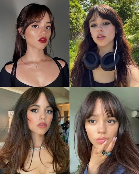 Hairstyle Tips, Perfect Hairstyle, Winter Hair Color, Haircuts Straight Hair, Tips For Women, Trending Haircuts, Jena, Jenna Ortega, Cute Celebrities