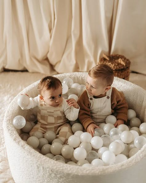 Ball Pit With Slide, Ball Pit Balls, Sensory Development, Interiors Online, Playroom Furniture, Ball Pit, Kids Interior, Heart For Kids, Stylish Kids