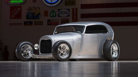 1929 FORD ALUMATUB HOT ROD Boyd Coddington, Metal Shaping, Ford Roadster, T Bucket, 32 Ford, Barrett Jackson Auction, Cheap Jeans, Barrett Jackson, Rat Rods