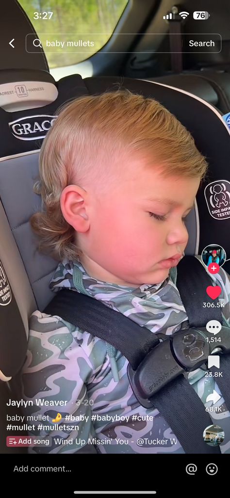 Toddler With Mullet, Hair Cuts For Toddler Boys Fade, Haircut For One Year Old Boy, Modern Mullet Toddler Boy, Toddler Boy Medium Haircut, Boys First Haircut Ideas, Toddler First Haircut Boys, Haircuts For 2 Year Boys, Toddler Modern Mullet