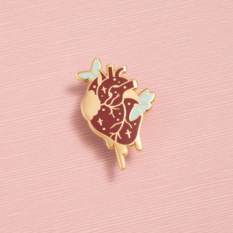 Also launching at @finders_keepers Melbourne on the 11th -13th of October is the new red colourway of my heart enamel pin! I decided to create this new colour after seeing how well it worked for the embroidered patch. 🫀 Heart Enamel Pin, Pin I, Finders Keepers, Embroidered Patch, Enamel Pin, Embroidered Patches, I Decided, My Heart, New Color