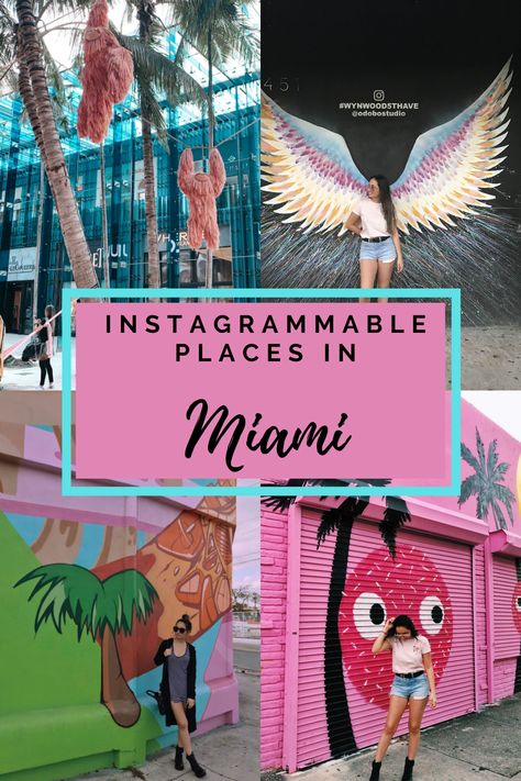 Miami Places To Visit, Miami Girls Trip Aesthetic, Miami Museums, Miami Pictures Ideas, Places To Go In Miami, Miami Instagram Pictures, Miami Photo Ideas, Little Havana In Miami, Visiting Miami