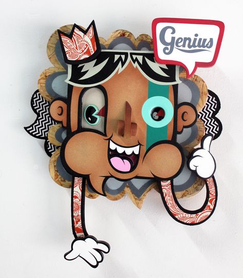 Alex Yanes, Mix Media Art, First Meet, Cool Wall Art, Paper Artwork, Art Characters, Mix Media, Paper Sculpture, Functional Art