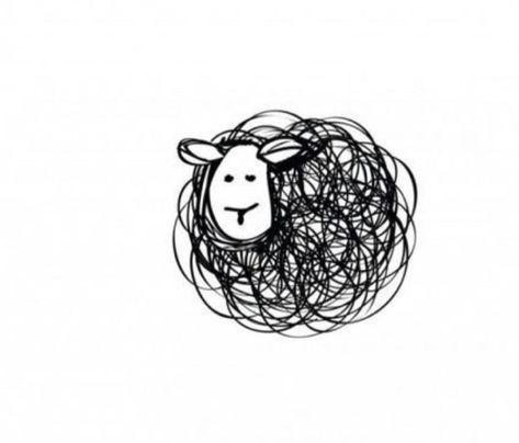 Simple Sheep Tattoo, Tiny Sheep Tattoo, Black Sheep Tattoo Design, Tattoo Sheep, Sheep Tattoo Ideas, Cute Black Sheep Tattoo, Black Sheep Tattoo Ideas, Black Sheep Tattoo, Valais Blacknose Sheep