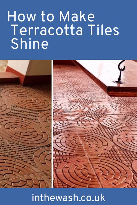 Kitchen Terracotta Floor, Terracotta Tile Floor, Terracotta Floor Tiles, Terracotta Tile, Terracotta Floor, Mexican Tile, Clean Tile, White Patches, Clay Tiles