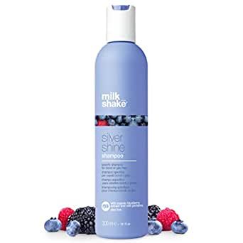 milk_shake Silver Shampoo, 10.1 Fl Oz Milkshake Shampoo, Toner For Brassy Hair, Shampoo For Blonde Hair, Natural White Hair, Best Purple Shampoo, Purple Shampoo For Blondes, Blonde Toner, Shampoo For Gray Hair, Brassy Hair