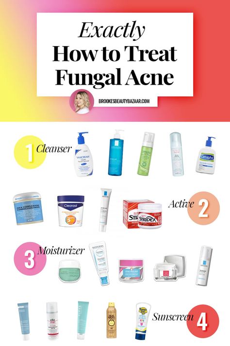 exactly how to treat fungal acne or malassezia folliculitis Skin Care Routine For Fungal Acne, Fungle Acne Skincare, What Is Fungal Acne, Fungal Acne Remedies, How To Treat Papules Acne, Skincare For Fungal Acne, Fungal Acne Products, Skin Care For Fungal Acne, How To Clear Fungal Acne