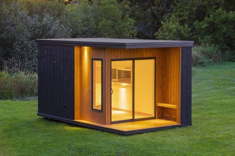 Home Design Programs, Tiny House Rentals, Backyard Guest Houses, Tiny House Village, Tiny House Blog, Shed Ideas, Portable Buildings, Backyard Studio, Zen Design