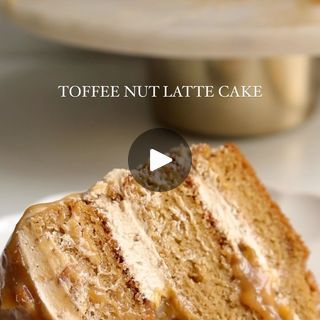 Coffee Toffee Cake, Toffee Nut Starbucks, Toffee Nut Latte Cake, Sticky Toffee Coffee Cake, Toffee Nut Latte, Kate’s Sticky Toffee Apple Caramel Cake, Toffee Nut, Coffee Buttercream, Creamy Coffee