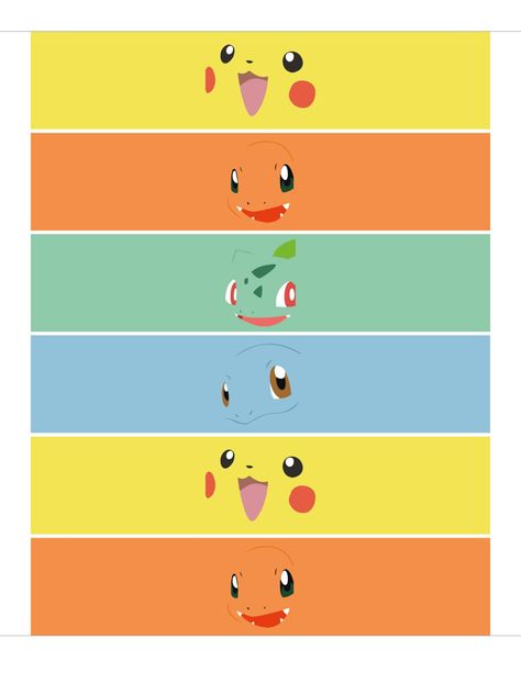 Free Pokemon Birthday Party Printables - A Pretty Celebration Pokemon Water Bottle Labels Free, Free Pokemon Birthday Printables, Pokemon 10th Birthday Party, Pokemon Birthday Invites Free Printable, Pokemon Cutouts, Pokémon Party Decor, Pokemon Party Decor, Pikachu Birthday Party Decorations, Pokemon Free Printables