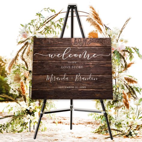 Rustic Wedding Welcome Sign, Wedding Entrance Sign, Rustic Wood Wedding, Rustic Wood Background, Rustic Wood Decor, Wood Wedding Signs, Personalized Wedding Sign, Wedding Entrance, Wood Wedding