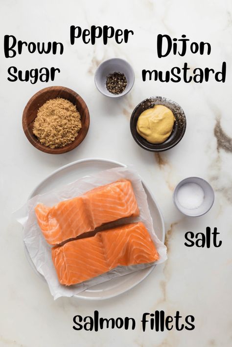 Salmon Dijon Mustard Recipes Air Fryer, Brown Sugar Mustard Salmon, Air Fryer Salmon Recipes Dijon Mustard, Brown Sugar Salmon Air Fryer, Brown Sugar Salmon Recipes, Air Fryer Salmon Filet, Dijon Mustard Salmon, Salmon Air Fryer Recipes, Salmon Filet Recipe