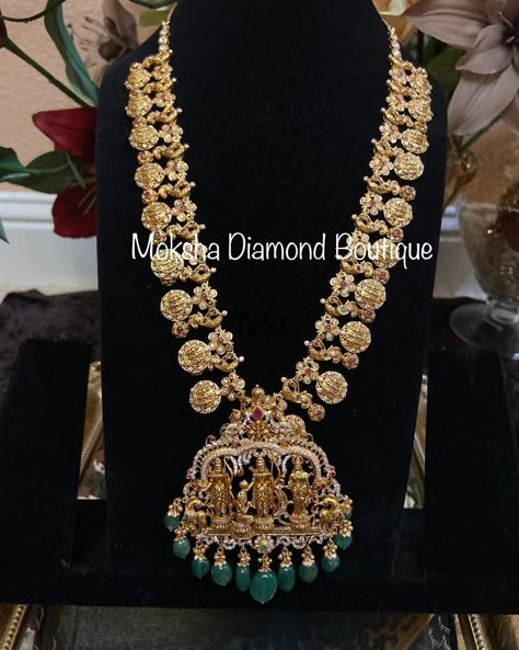 Gold Haralu Designs, Ramparivar Locket Designs, 3 In 1 Haram Designs, Ram Parivar Locket Designs, Ramparivar Kasu Haram, Ram Parivar Haram Designs Latest, Ram Parivar Necklace Designs, Ramparivar Necklace Designs, Ramparivar Haram Designs