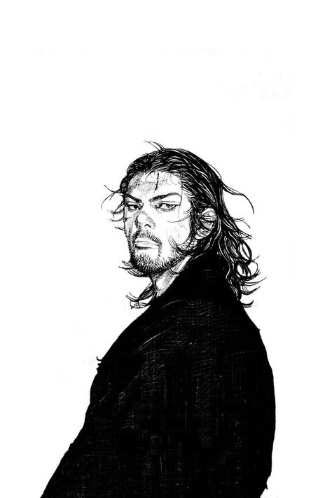 musashi miyamoto "vagabond" Vagabond Drawing Reference, Musashi Miyamoto Drawing, Mushasi Miyamoto Wallpaper, Takuan Vagabond, Miyamoto Musashi Pfp, Miyamoto Musashi Vagabond Wallpaper, Miyamoto Musashi Wallpapers, Vagabond Manga Panels, Musashi Miyamoto Icon