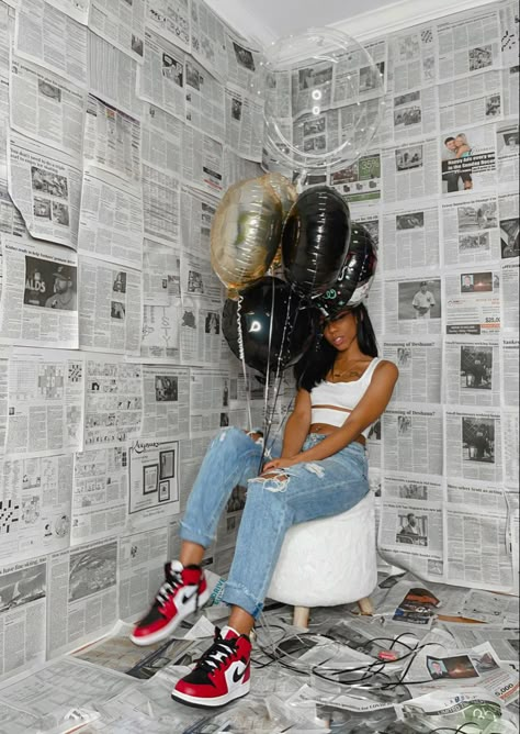 23 Birthday Photoshoot Ideas Jordan, Jordan Themed Photoshoot, Tomboy Birthday Photoshoot, Denim Photoshoot Ideas Birthday, Jordan Year Birthday 23 Photoshoot Ideas, 23rd Birthday Photoshoot Jordan, Jordans Photoshoot, Jordan Year Photoshoot, Jordan Birthday Photoshoot