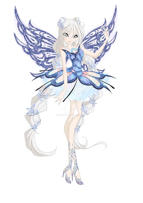 Winx Club Oc All Transformations, Winx Club Butterflix Oc, Butterflix Oc, Winx Club Oc Fairies, Winx Fairy, V Model, Klub Winx, Bloom Winx Club, Hero Poster