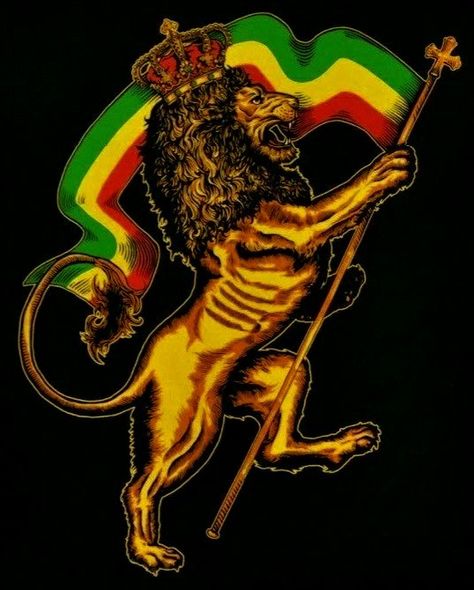 Jah Rastafari Art, Rastafari Tattoo, Rasta Pictures, Rasta Party, Rastafari Art, Jamaican Art, Rasta Art, History Of Ethiopia, Rastafarian Culture