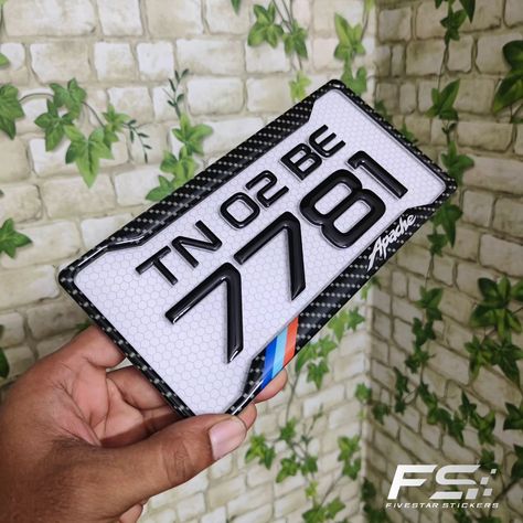 The Premium Customised Gel Number plate . . Hurry Up and make the orders Now! Would you like to placed order? pls Just txt in whatsapp..👍 https://wa.me/+918778168005 . . . @fivestarstickers #gelnumberplates #premiumnumberplates #5dgelnumberplates #uvgelnumberplates #lednumberpletes #Laser_number_plates #punching_number_plates #allindiadelivery #fivestarstickers #wholeseller #retailers #9991423004 #8778168005 Number Plate Design, Stickers On Instagram, Number Plates, Plate Design, Uv Gel, Art Logo, Order Now, Vinyl Decals, Vinyl