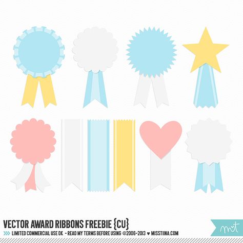 Award Ribbons, Scrapbooking Freebies, Digital Scrapbooking Freebies, Printables Freebies, Free Digital Scrapbooking, Graphic Design Fonts, Digi Scrap, Silhouette Cameo Projects, Cameo Projects