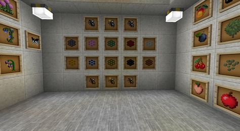 Art Gallery Minecraft, All Minecraft Paintings In Game, World Painter Minecraft, Minecraft Art Gallery, Minecraft Museum Exhibits, Frog Exhibit Minecraft, Creative Challenge, Minecraft Art, Minecraft Creations