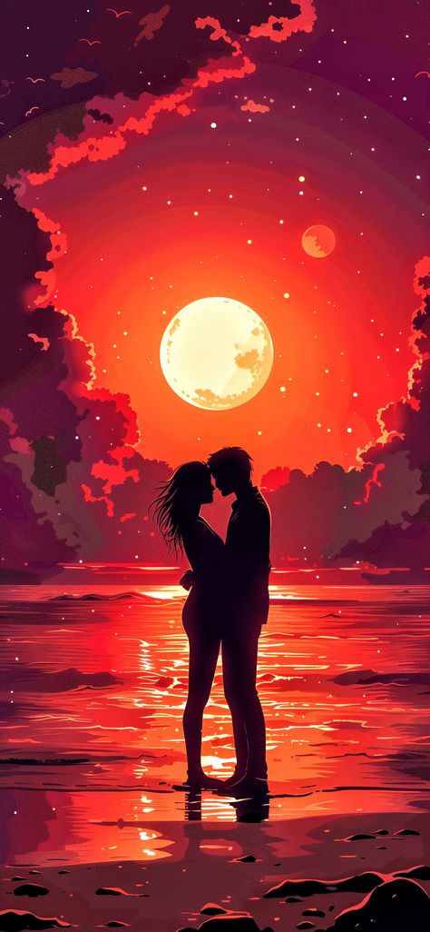 Full Hd Love Wallpaper, Morning Couple, 80's Hair, Romantic Picture, Cute Food Wallpaper, Cute Love Photos, Pop Art Drawing, Love Wallpapers Romantic, Flame Art