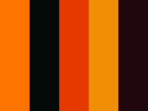 Orange And Black Color Palette, Colour Palette Black, Halloween Color Palette, Early Halloween, Orange Color Palette, Black Color Palette, Halloween Color, Halloween Orange, Color Palette Design