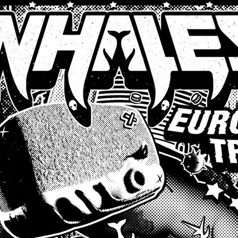 𝓢𝓱𝓪𝓵𝓵𝓸𝔀 𝓛𝓪𝓰𝓸𝓸𝓷 on Instagram: "Had the honour of teaming up with the incredible @whalesfm to create this design for their upcoming Europe gigs! 🤘😁🤘

#whales #posterdesign #poster #art #artistsoninstagram #illustration #illustrationartists #lowbrowart #blackandwhite #dnb #flyerdesign #music #edm #electronicmusic" Lowbrow Art, Illustration Artists, Whales, Electronic Music, Flyer Design, Poster Art, Poster Design, To Create, The Incredibles