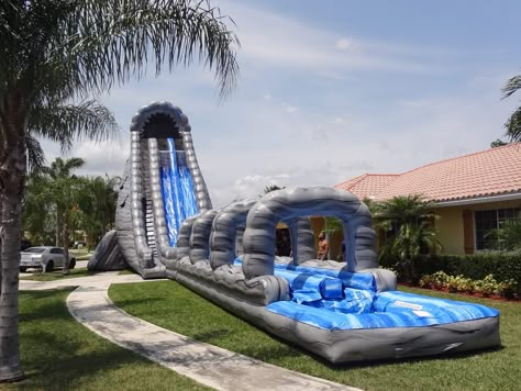 Water Slides Backyard, Backyard Water Parks, Backyard Sports, Inflatable Water Slides, Inflatable Obstacle Course, Inflatable Tent, Inflatable Water Park, Bounce Houses, Bouncy House