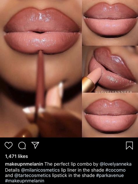 Lip Liner And Gloss Combo Brown Skin, Southern Fusion Recipes, Elegant Makeup For Black Women, Lip Liners And Lipstick Combos, Ombre Lip Combos, Dark Lip Liner And Gloss Black Women, Lipstick Combos Black Women, Burgundy Lip Combo, 90s Lip Liner And Gloss