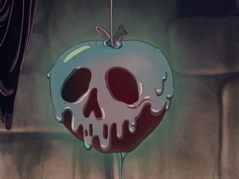 Poison Apple Tattoo, Snow White Poison Apple, Mickey Tattoo, Apple Tattoo, Snow White Apple, Apple Picture, Cherry Tattoos, White Apple, Poison Apple