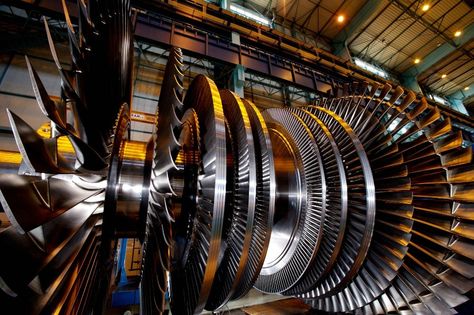 Steam Turbine Failure | Alstom announces world’s longest turbine blade for optimum nuclear ... Steam Turbine, Turbine Engine, Mechanical Power, Gas Turbine, Amazing Technology, Aircraft Engine, Nuclear Power Plant, Jet Engine, Heavy Machinery