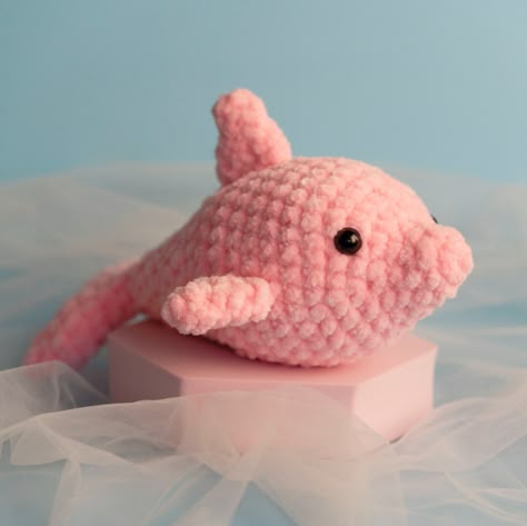 Dolphin Crochet Pattern – MeoW Amigurumi Dolphin Crochet Pattern, Dolphin Crochet, Diy Finger Knitting, Amigurumi Shark, Crochet Craft Fair, Crochet Star Patterns, Crochet Diy Tutorial, Crochet Toys Free, Crochet Animals Free Patterns