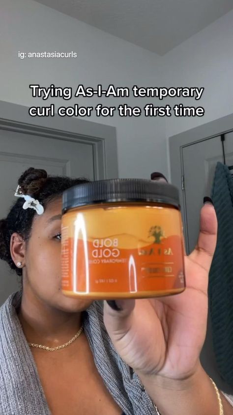 TRYING ASIAM TEMPORARY CURL COLOR FOR THE FIRST TIME! | Natural hair styles, Natural hair care, Hair care Styles Natural Hair, Hair Styles Natural, Hair Care Natural, Natural Hair Growth Tips, Colored Curly Hair, Hair Advice, Natural Hair Styles Easy, Curly Girl Hairstyles, Hair Wax