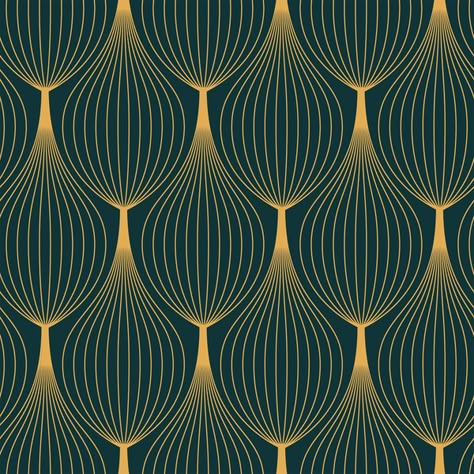 Art Deco Art Deco Desen, Detroit Wallpaper, Contemporary Wallpaper Designs, Onion Skin, Wallpaper Art Deco, Deco Wallpaper, Motif Art Deco, Wallpaper Floral, Style Wallpaper