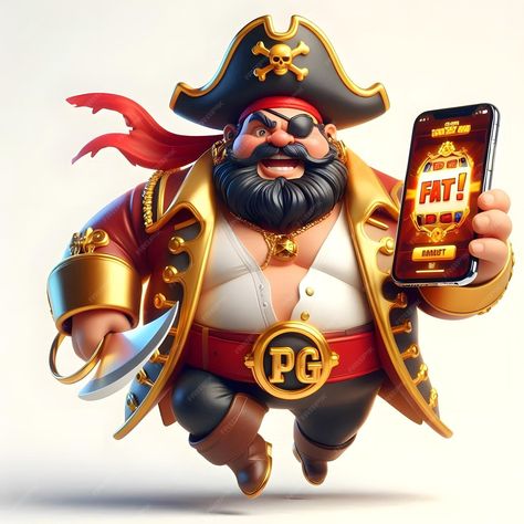 Premium Photo | Pirate captain slot game character holding phone generative ai Slot Game Character, Holding Phone, Pirate Captain, Slot Game, Casino Slots, Slot Machine, Slots Games, Premium Photo, Game Character