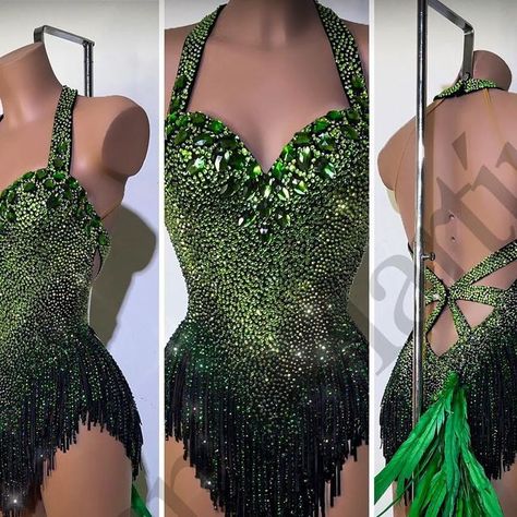 Abraham Martínez on Instagram: "@karinkaykov_  💚💚💚  Shipping all 🌎  #abrahammartinez  #designer  #green  #luxuryfeathers  #dresses  #crystals  #fashion  #luxury  #proam  #proamdance  #proamdancesport  #dance  #dancers  #latin  #latindress  #rythmdress  #blackpooldancefestival  #couture  #runway  #fashioncouture  #stylist  #wdc  #forsale  #latindressforsale  #ラテンドレス  #社交ダンスドレス  #社交ダンス" Latin Dress, Performance Outfit, Couture Collection, Dress Es, Dancer, Couture, Crystals, Green, Design