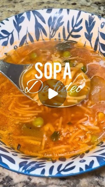 Alba Janeth Celaya JAJACOCINA on Instagram: "Sopita de fideo! 

#sopita #sopa #sopas #sopadefideo #fideo #soup #mexicansoup #mexicanfood #comidamexicana🇲🇽 #comidacasera #receta #recetasfaciles #foodporn #explorepage #tendencia #trendingreels #viralreels #jajacocina" Fideo Soup, Mexican Soup, April 16, Mexican Food Recipes, Dinner Ideas, On Instagram, Instagram