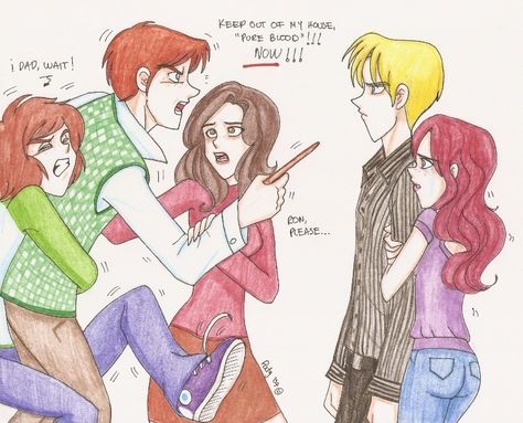 Scorose is, was, and always will be the best ship ever in the Harry Potter fandom. Rose And Scorpius, Scorpius And Rose, Scorpius Malfoy, Harry Potter Next Generation, Harry Potter New, Harry Potter Comics, Harry Potter Ships, Harry Potter Fanfiction, Harry Potter Anime