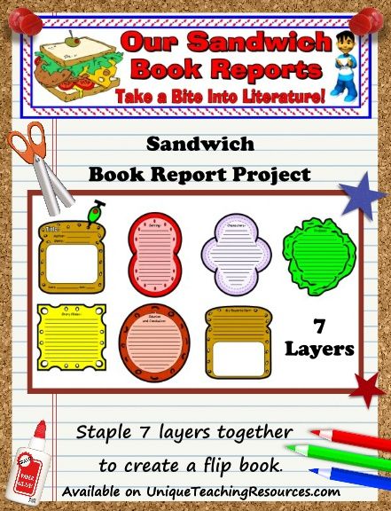 Sandwich Book Report Printable Template (2) - TEMPLATES EXAMPLE | TEMPLATES EXAMPLE Sandwich Book Report, Famous Dr Seuss Quotes, Book Report Printable, Quotes By Dr Seuss, Sandwich Book, Creative Book Report, Powerpoint Poster Template, Book Report Template, Book Report Projects