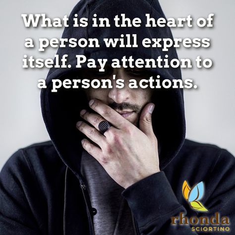 What is in the heart of a person will express itself. Pay more attention to a person's actions than their appearance. Looks can be deceiving. #actionsspeaklouderthanwords #actionscount #alittlelesstalkandalotmoreaction #charactercounts #character #integrity #empathy Looks Can Be Deceiving, Character Counts, Actions Speak Louder Than Words, Foster Care, Current Events, In The Heart, The Fosters