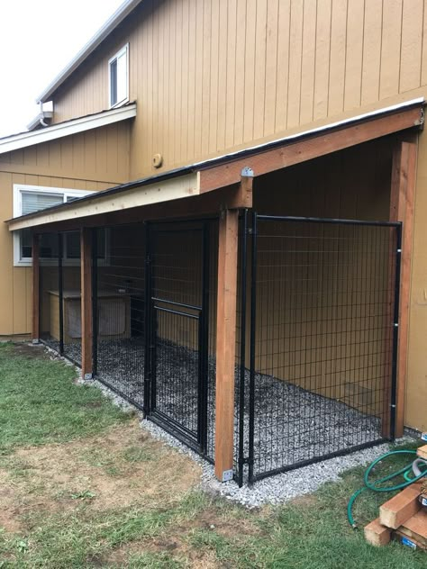 (paid link) This recognition has influenced the way people interact with dogs and the standard of care expected to be provided for them, whether a dog's role is that of family. Dog Kennel End Table, Building A Dog Kennel, Kennel Ideas, Dog Kennel Designs, Build A Dog House, Diy Dog Kennel, Heated Garage, Dog Yard, Dog Pen