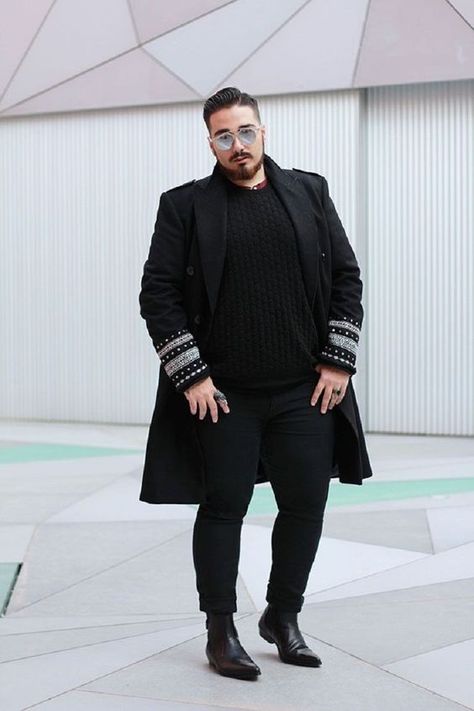 Shopping Questions To Ask Yourself That'll Change Your Life - LLEGANCE Plus Size Man Fashion, Plus Size Male Fashion, Chubby Men Fashion, Mens Plus Size Fashion, Large Mens Fashion, Casual Plus Size Outfits, Plus Size Male, Chubby Guy, Chubby Men