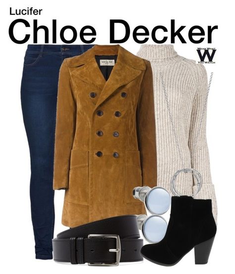 "Lucifer" by wearwhatyouwatch ❤ liked on Polyvore featuring Joseph, Yves Saint Laurent, Skagen, HermÃ¨s, John Hardy, television and wearwhatyouwatch Chloe Decker Outfits, Detective Outfit, Chloe Decker, Ideal Closet, Lauren German, Fandom Outfits, Movies Outfit, John Hardy, Clothing Ideas