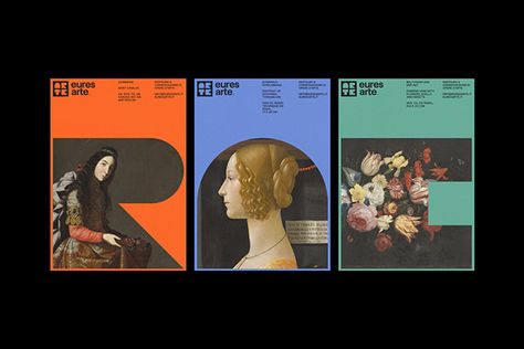 Museum Branding, Museum Poster, Booklet Design, Classical Art, Old Buildings, Design Museum, Exhibition Poster, Design Graphique, Visual Communication