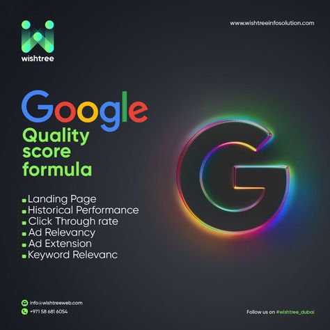 Quality Score is Google's measure of how relevant a keyword has been based on data from past ad auctions. Use the above formula correctly to rank top! #digitalmarketing #digitalmarketing2023 #digitalmarketingagency #digitalmarketingservices #digitalmarketingstrategy #internetmarketing #digitalmarketingcompanies #promoteyourbusiness #promoteyourbusinessonline #googlerank #googleranking #SERP #keywords #businessowner #startups #startupowner #relevent #promote #digitalmarketingagency Linkedin Post, Travel Website Design, Flyer Inspiration, Ads Creative Advertising Ideas, Video Marketing Strategies, Advertising Ideas, Google Ranking, Travel Website, Ads Creative