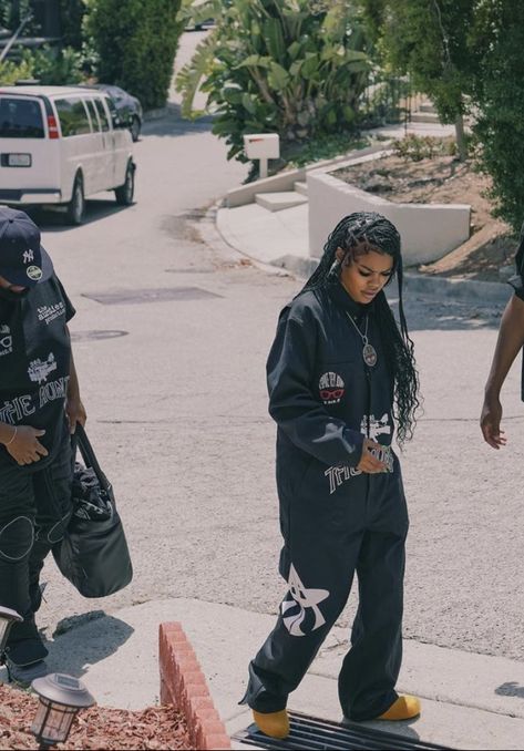 Kehlani Outfits Tomboy, Teanna Taylor Outfits, Teyana Taylor Style Tomboy, Teyana Taylor Streetwear, Teyana Taylor Body Goals, Teyana Taylor Outfits Tomboys, Teyana Taylor Style, Teyana Taylor Outfits, Drip Outfits Women