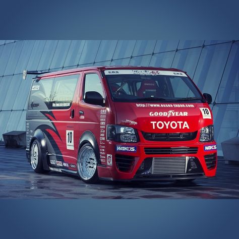 Kdh Modified, Hiace Van Modified, Toyota Hiace Modified, Van Modified, Toyota Van, Kei Car, Best Jdm Cars, Vw T6, Mini Bus