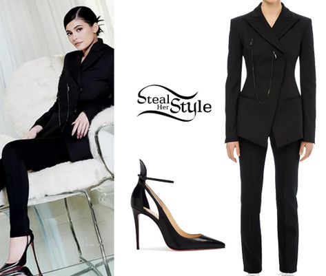 Kylie Jenner: Forbes Magazine Outfit | Steal Her Style Kylie Jenner Forbes, Women Billionaires, Kylie Jenner Clothes, Law Outfits, Kylie Jenner Closet, Kylie Jenner Black, Wattpad Outfits, Kylie Jenner Street Style, Kylie Jenner Icons