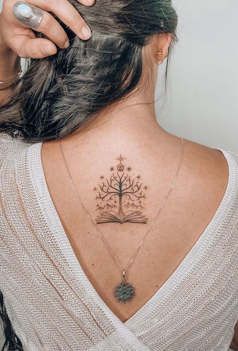 Book Tattoo Designs, Literature Tattoos, Bookworm Tattoo, Tolkien Tattoo, Book Inspired Tattoos, Lotr Tattoo, Lord Of The Rings Tattoo, Nerdy Tattoos, Bookish Tattoos